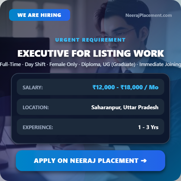 Executive for Listing Work — Photo 1