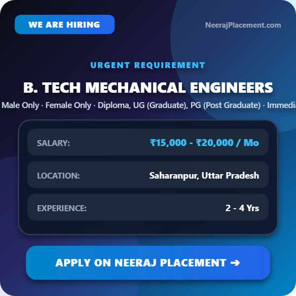 B. Tech Mechanical Engineers — Photo 1