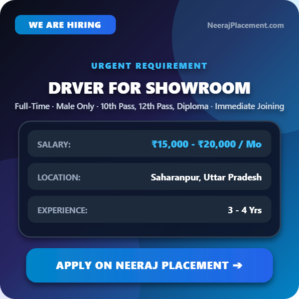 Driver for showroom — Photo 1