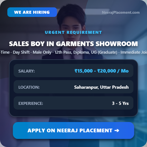 Sales Boy in Garments Showroom — Photo 1