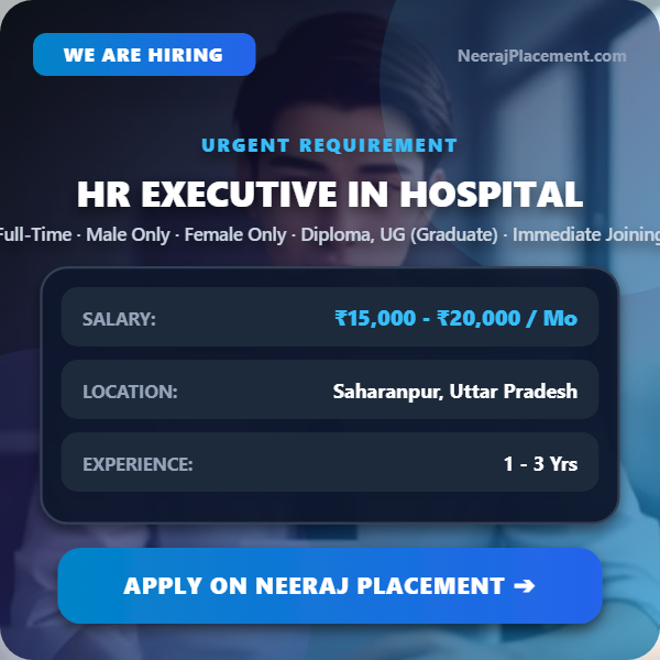 HR Executive in Hospital — Photo 1
