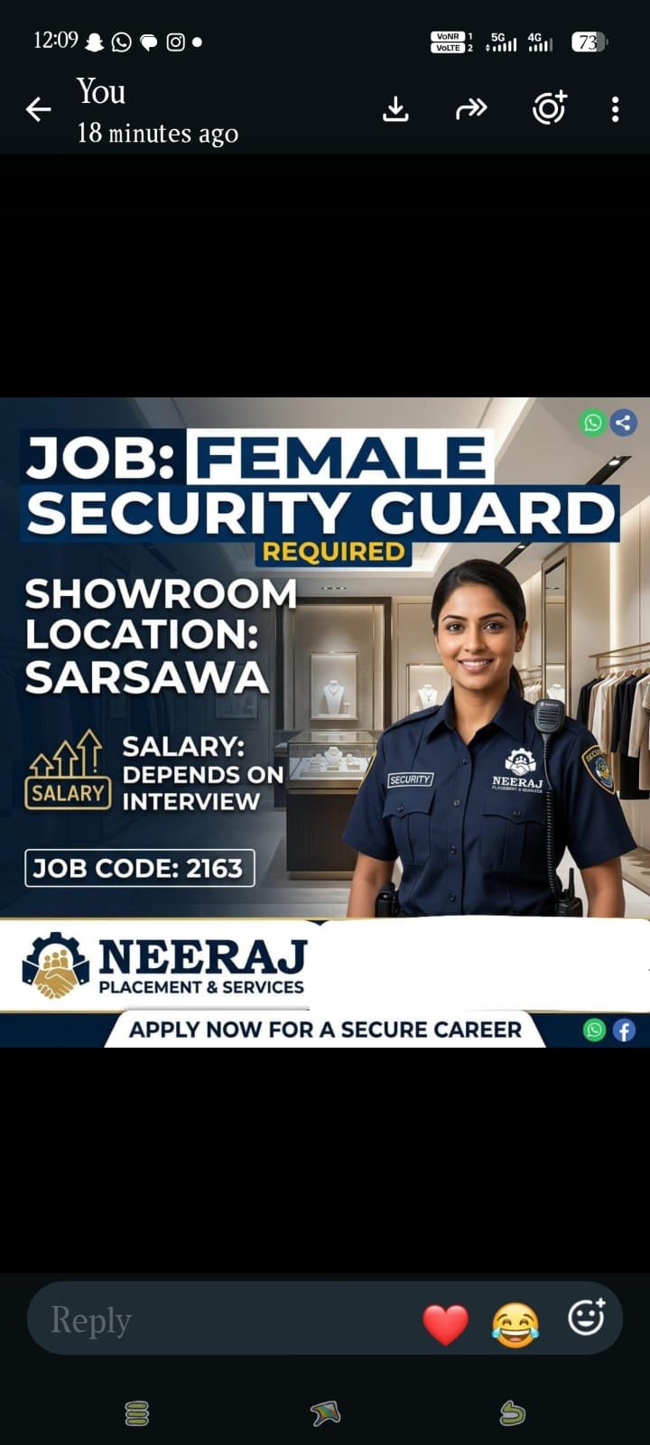 Security Guard in Multiple Showroom — Photo 3