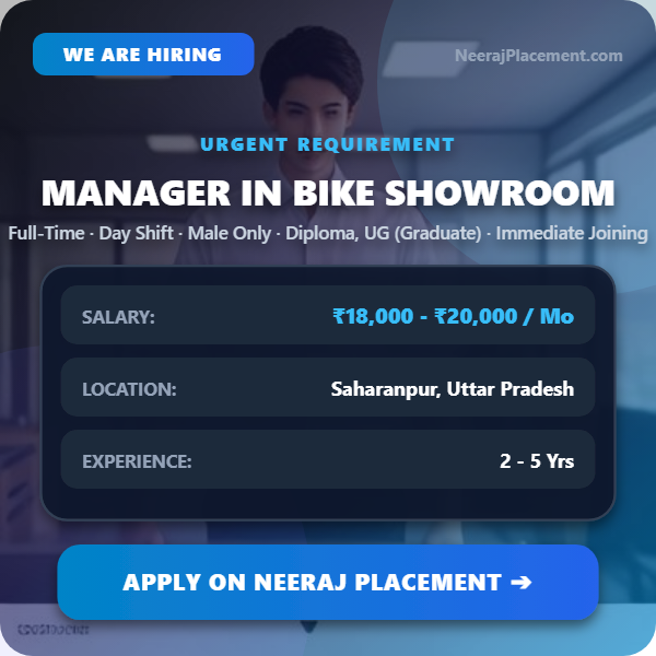 Manager in Bike Showroom — Photo 1