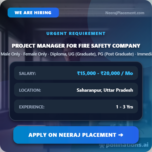 Project Manager For Fire Safety Company — Photo 1
