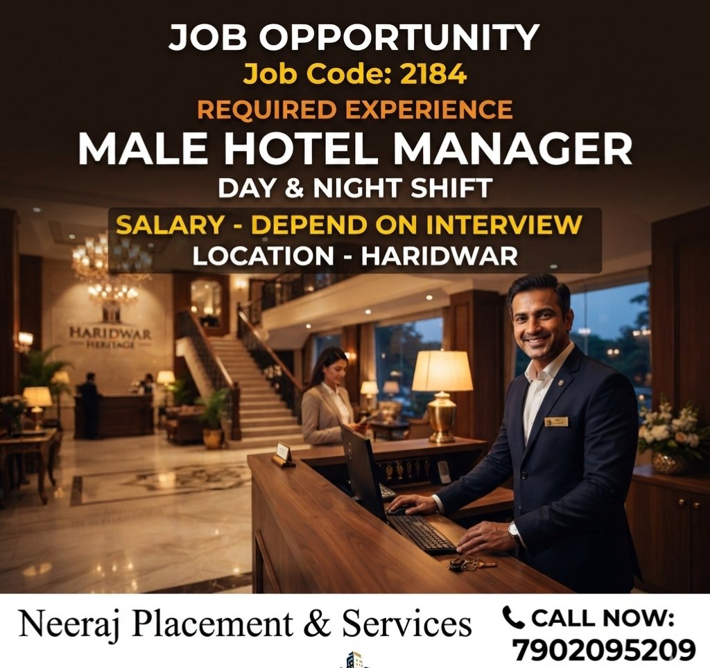 Hotel Manager Day & Night Shift — Photo 2