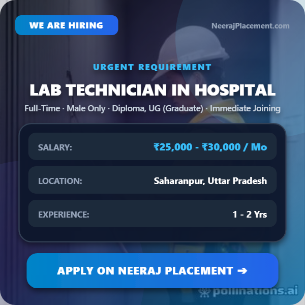 Lab Technician in Hospital — Photo 1