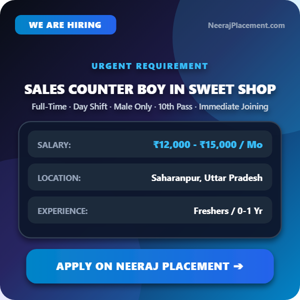 Sales Counter Boy in Sweet Shop — Photo 1