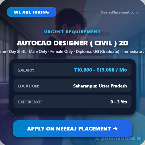 AutoCAD Designer ( CIVIL ) 2D — Photo 1