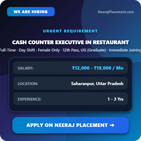 Cash Counter Executive in Restaurant — Photo 1