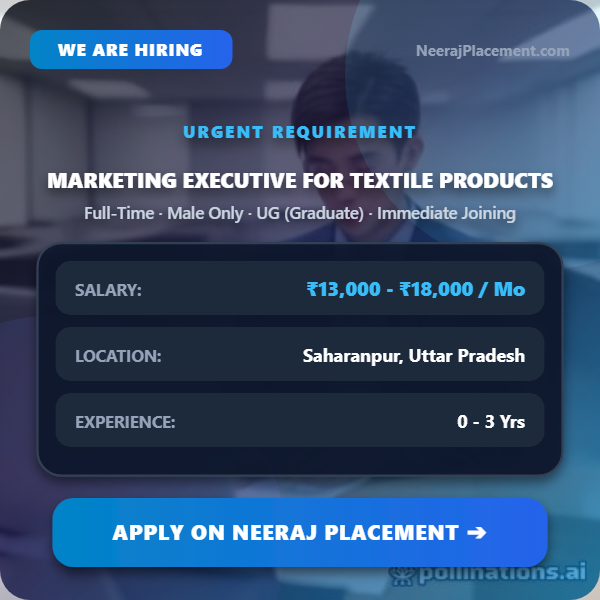 Marketing Executive for Textile Products — Photo 1