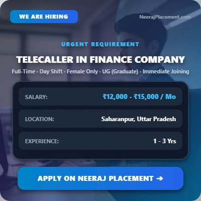 Telecaller in Finance Company — Photo 1