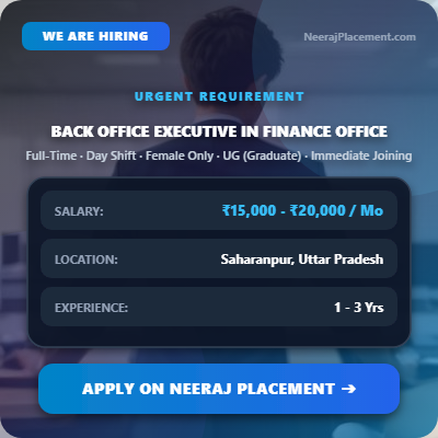 Back Office Executive in Finance Office — Photo 1