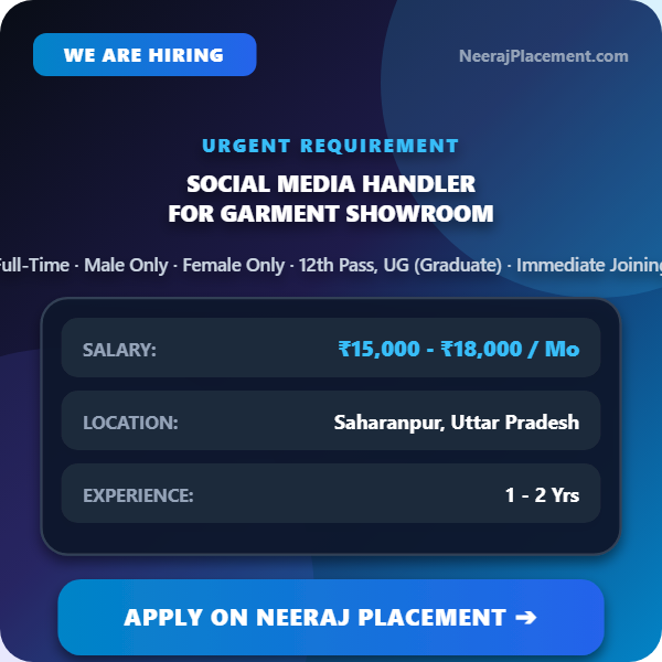 Social Media Handler for Garment Showroom — Photo 1