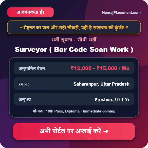 Surveyor ( Bar Code Scan Work ) — Photo 2