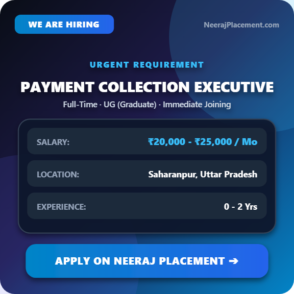 Payment Collection Executive — Photo 1