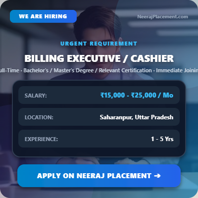 Billing Executive / Cashier — Photo 1