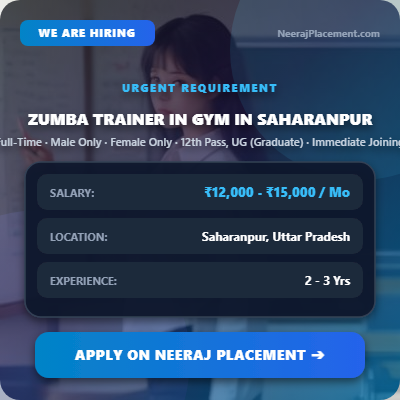Zumba Trainer in Gym in Saharanpur — Photo 1