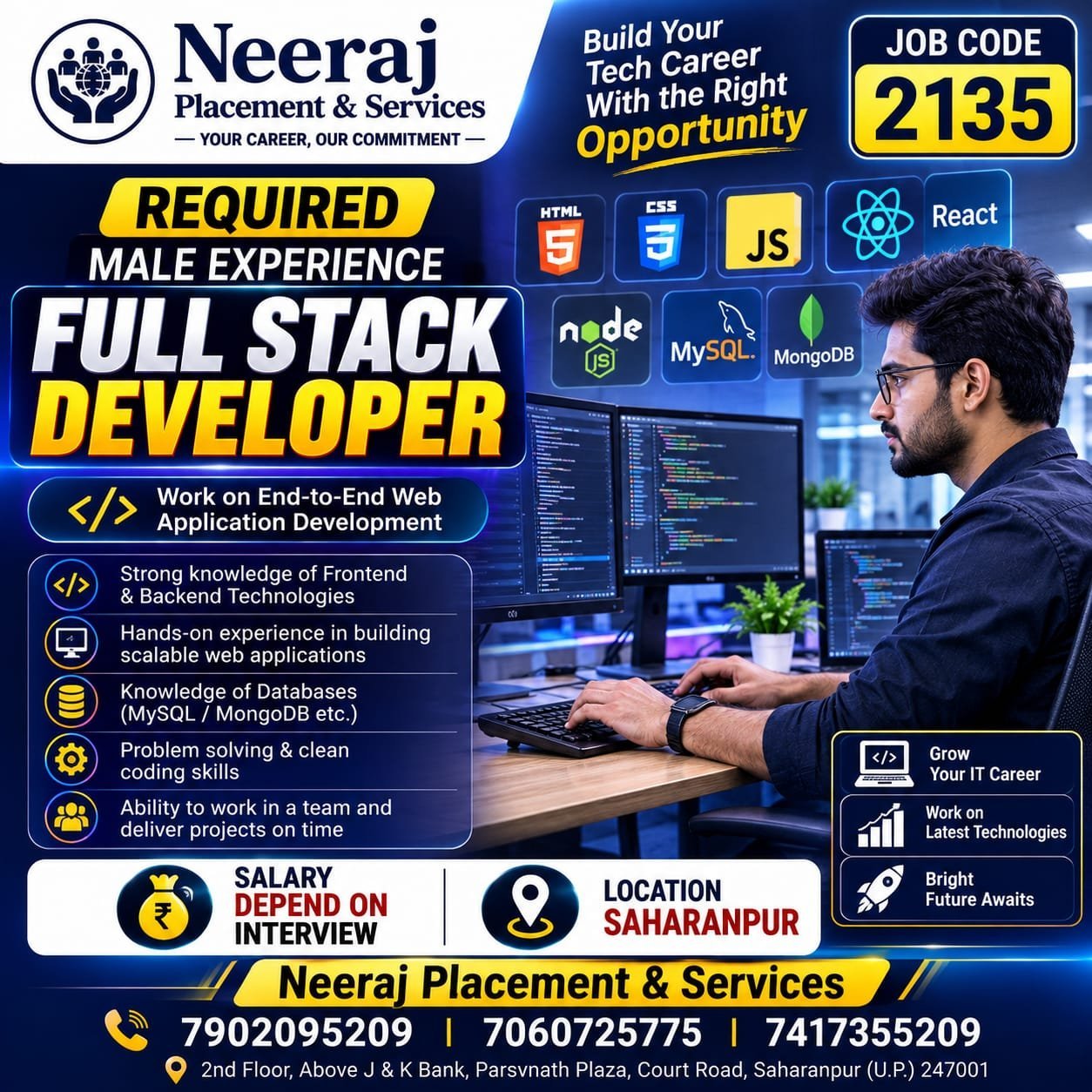 Full Stack Developer in IT Company Saharanpur — Photo 2
